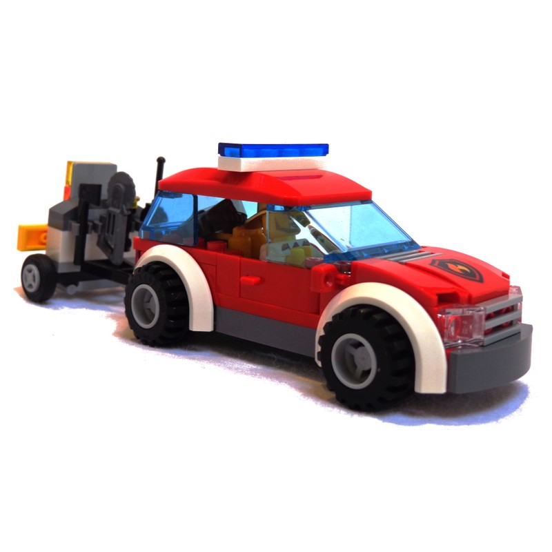 Lego 60110 Warning Trailer