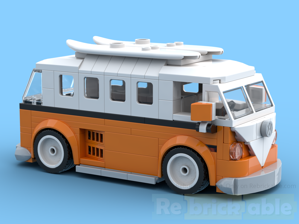 Lego Tina, orange version