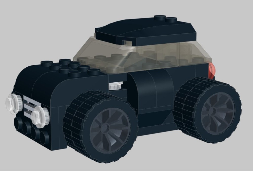 Lego 4883-1-b1 Gear Grinder 01 Black