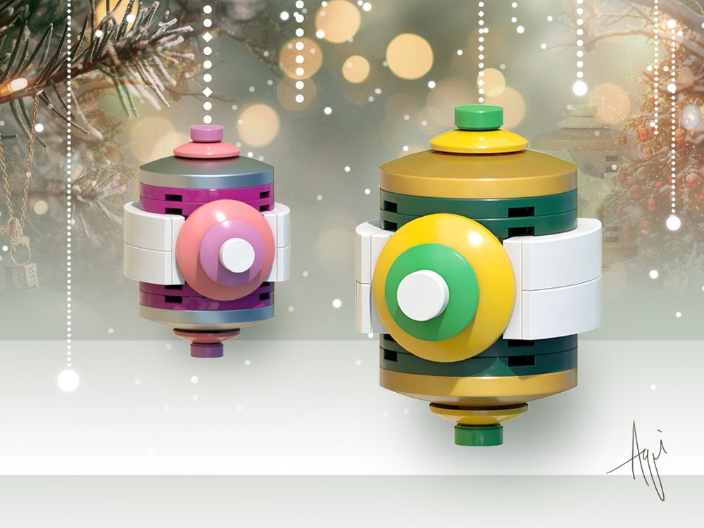 Lego Xmas #4 Christmas Baubl