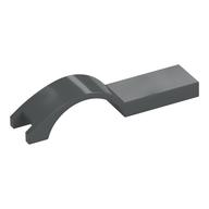 Lego Wheel Arch, Mudguard 1 x 4 1/2 / Dark Bluish Gray