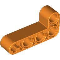 Lego Technic Beam 2 x 4 L-Shape Thick / Orange