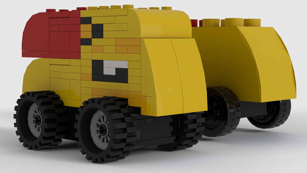 Lego Is this still Duplo? - Giraffe Head Car