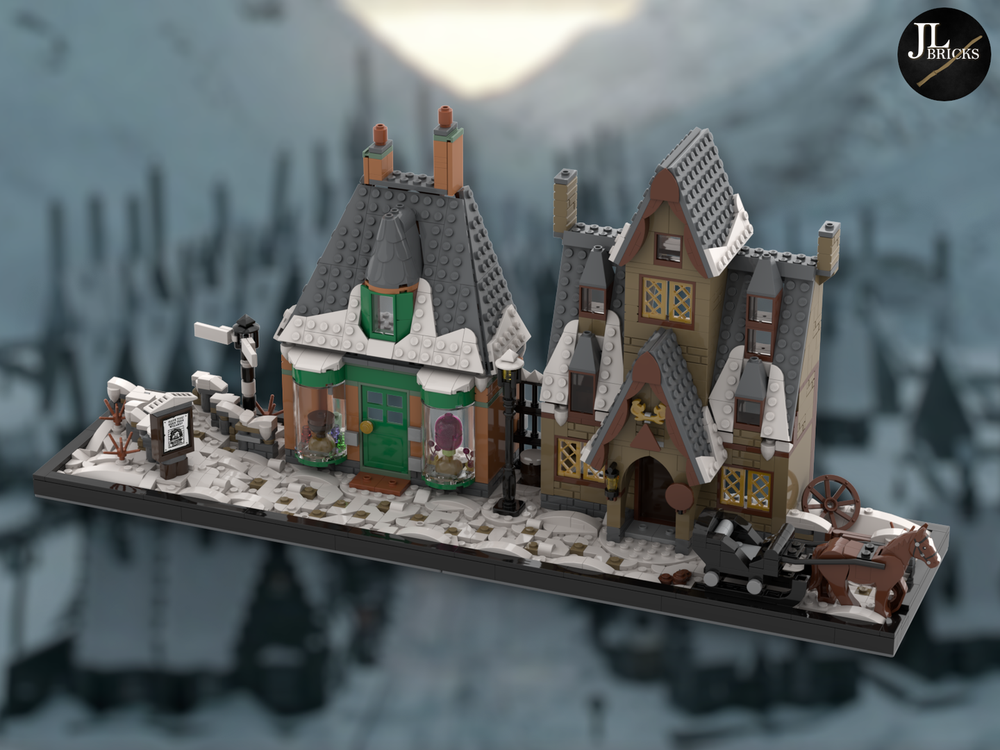 Lego Hogsmeade Scenery (v.1)