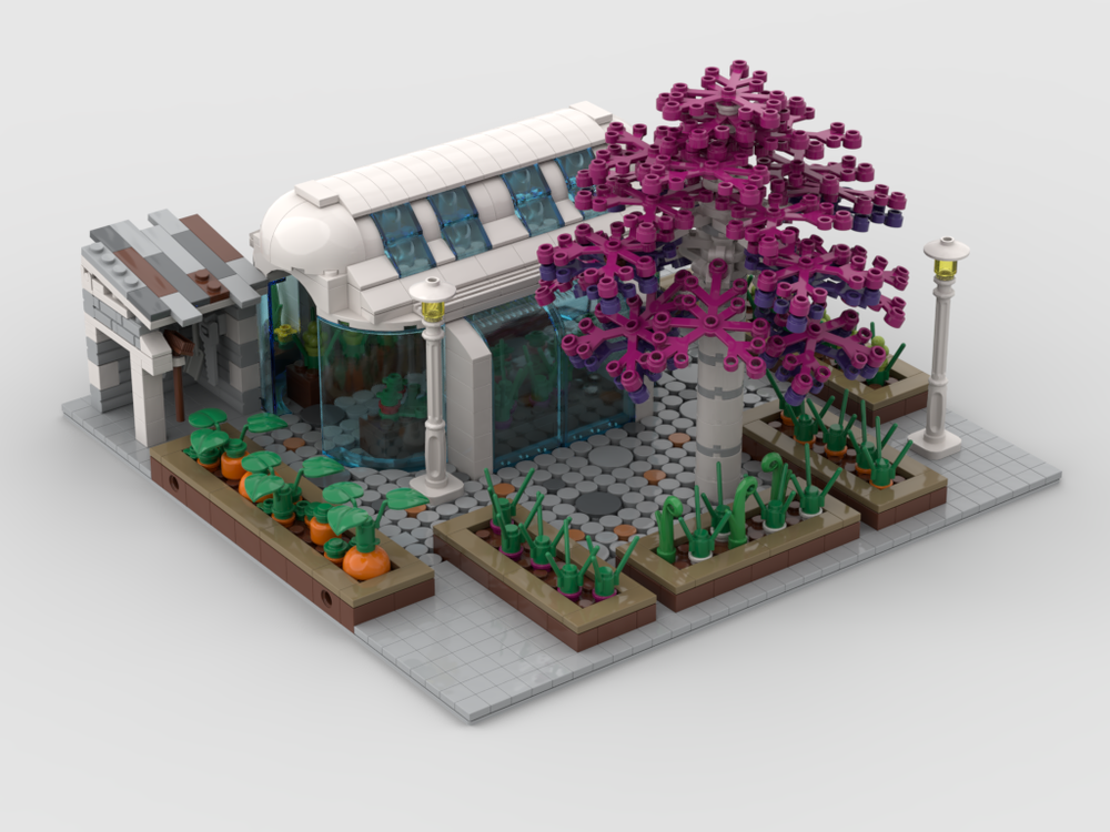 Lego Modular City Garden