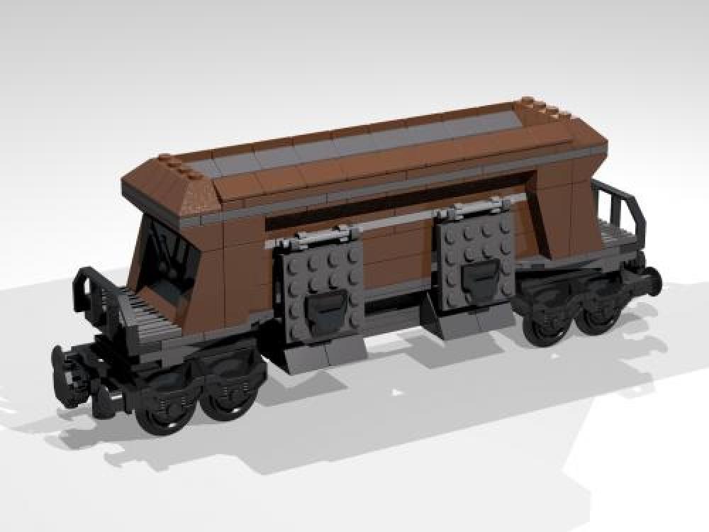 Lego 8-Wheel Coal Hopper
