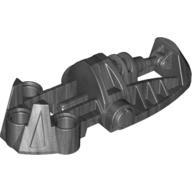Lego Large Figure Foot, Toa Metru / Pearl Dark Gray
