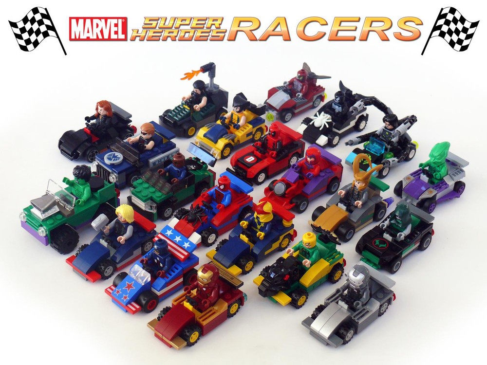 Lego Marvel Superheroes Racers Bundle