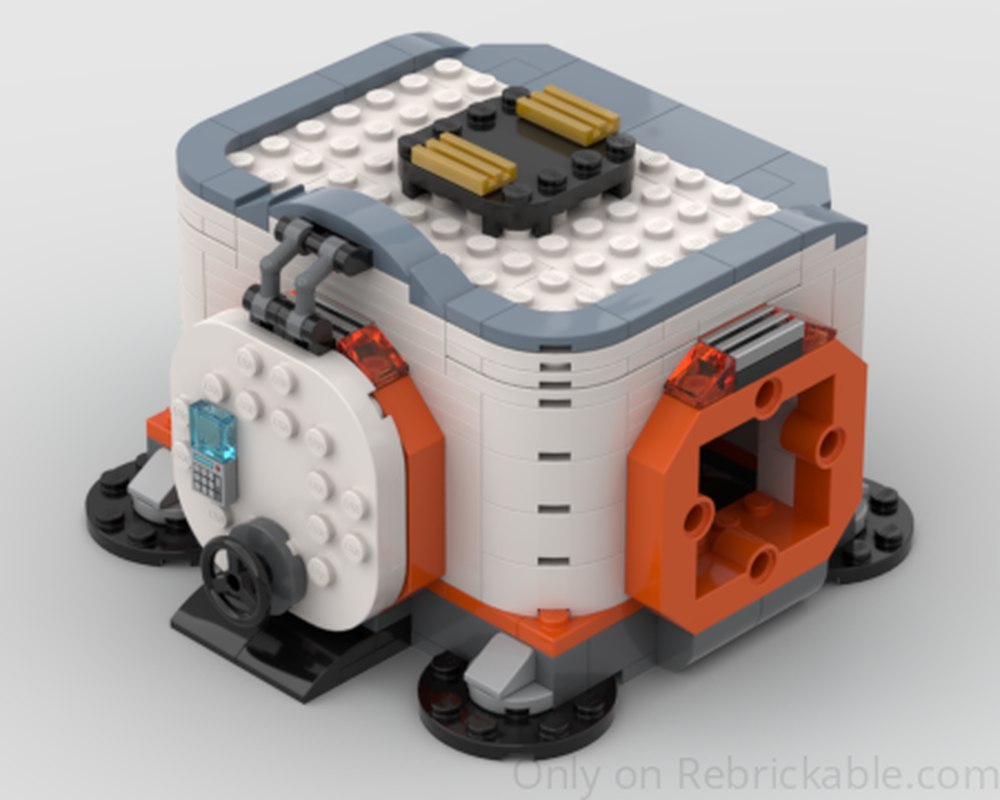 Lego Space "mudroom" 3-way connector