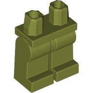 Lego Hips  and Legs Plain / Olive Green
