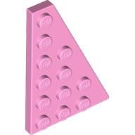 Lego Wedge Plate 6 x 4 Right / Bright Pink