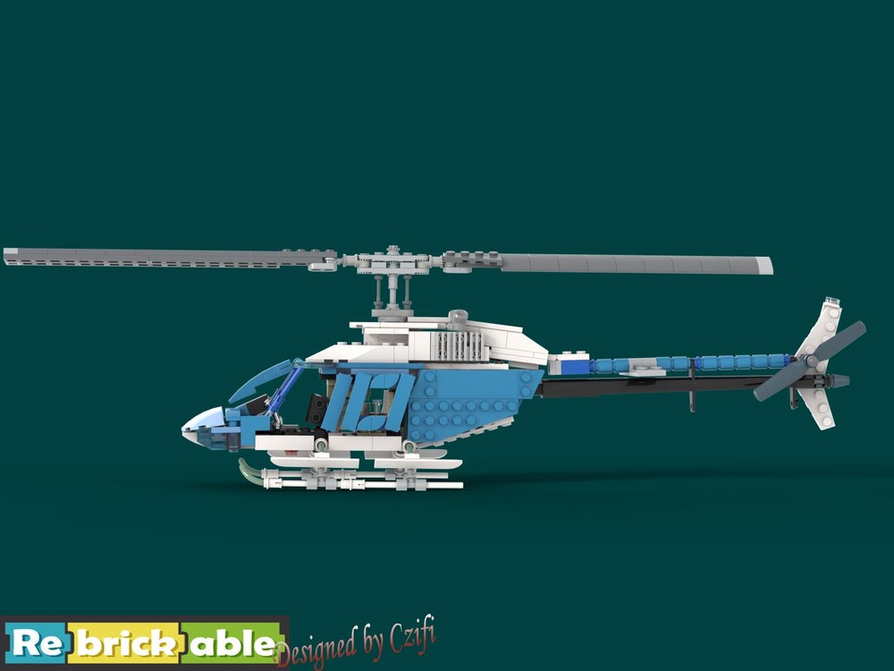 Lego Bell-206 JetRanger new