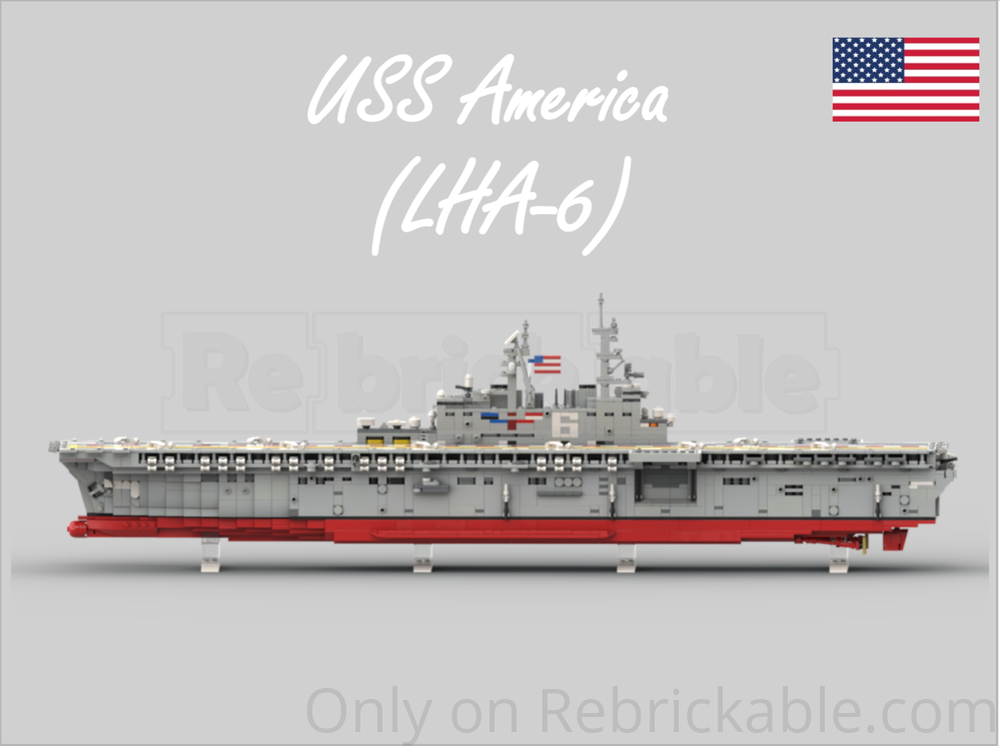 Lego USS America LHA-6