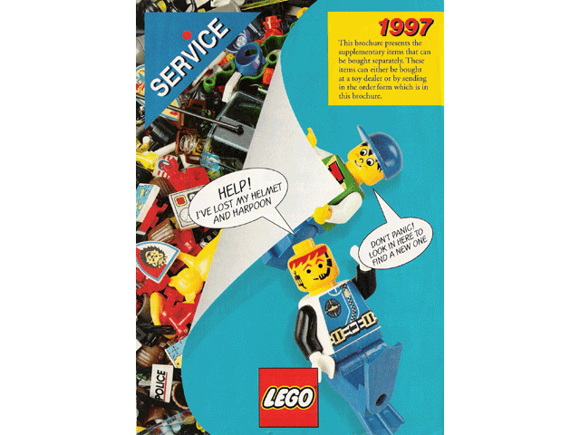 Lego 1997 Medium Service Packs UK (925.228-UK)