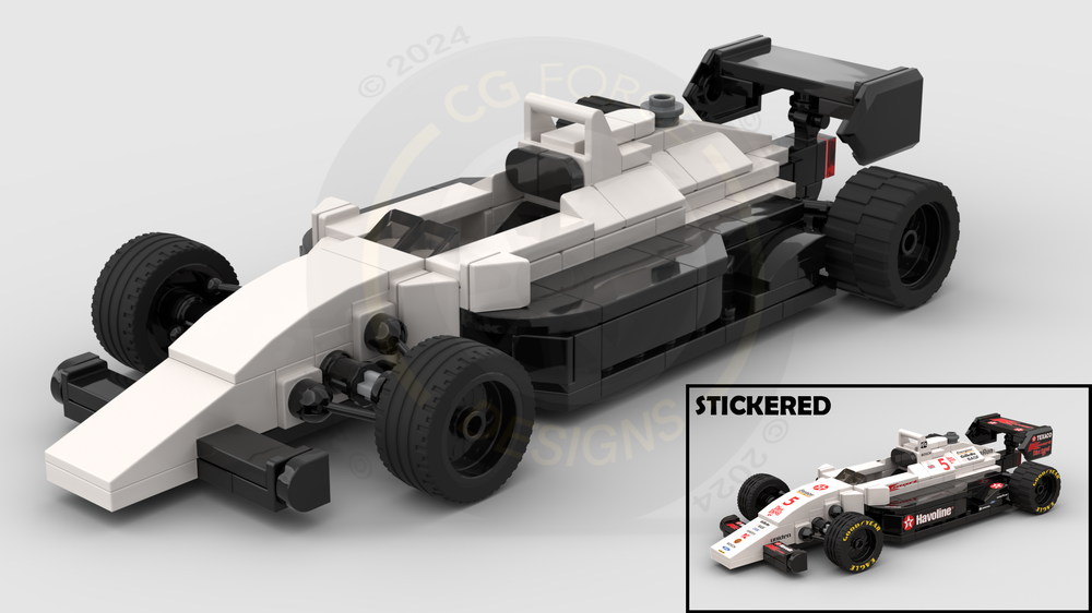 Lego Indycar 1993 NHF Mansell Oval Spec