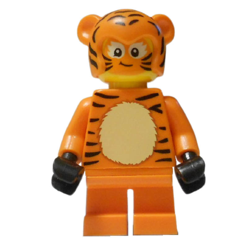 Lego Kid in Tiger Costume