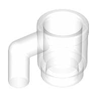 Lego Equipment Cup / Mug [Plain] / Trans-Clear