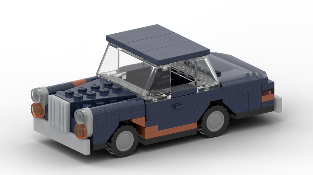 Lego Rusty 1970s Limousine Mercedes /8