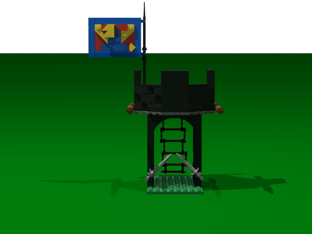 Lego Black Knights Guardshack