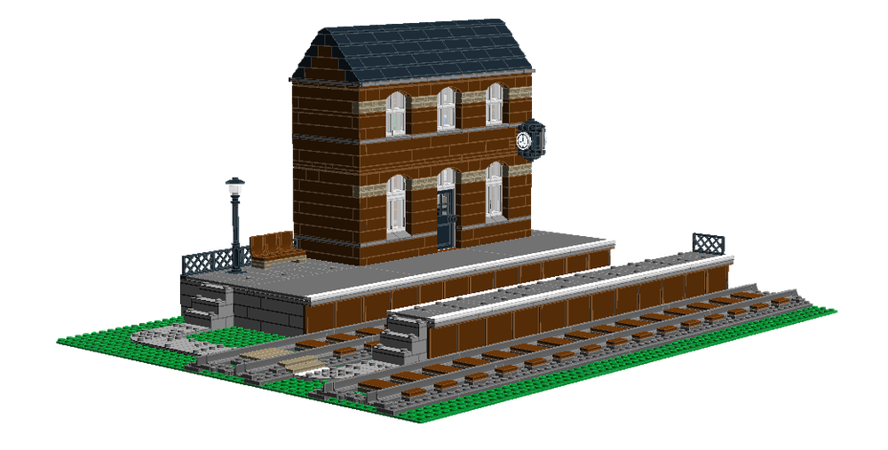 Lego Train Station