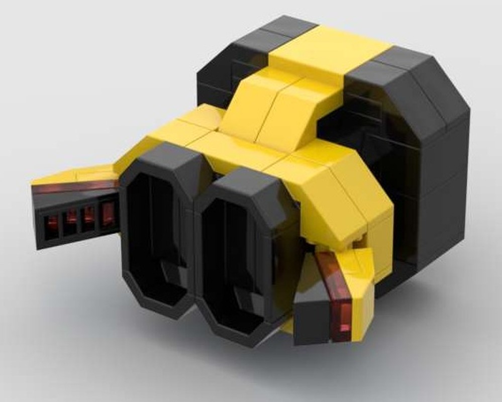 Lego MOC - Blacktron Thruster module