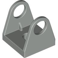 Lego String Reel 2 x 2 Winch Holder / Light Gray