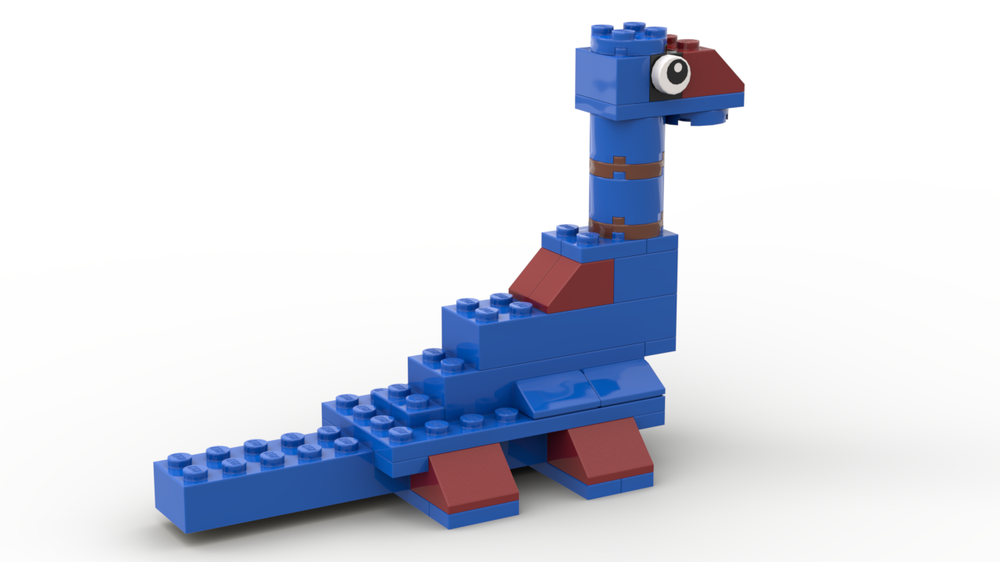 Lego 11016 Blue dinosaur