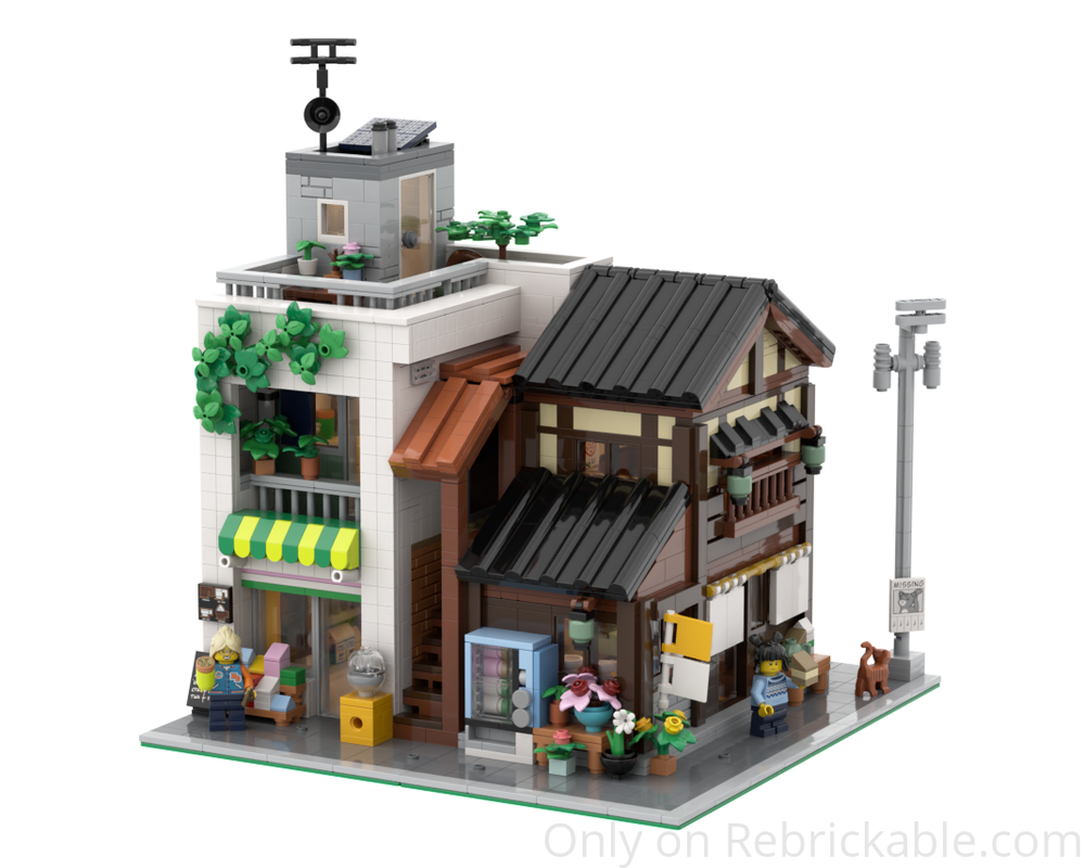 Lego Tea Shop & Convenience Store