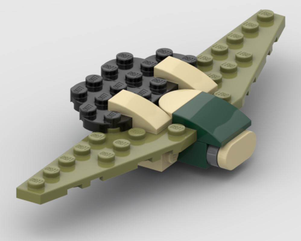 Lego Little Drone - Alternate Build 1x31151