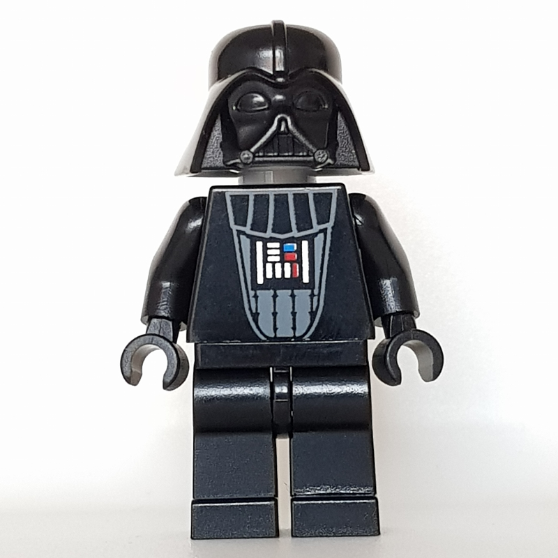 Lego Darth Vader, Light Bluish Gray Skin, No Cape (Episode 3)