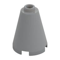 Lego Cone 2 x 2 x 2, Open Stud / Light Bluish Gray
