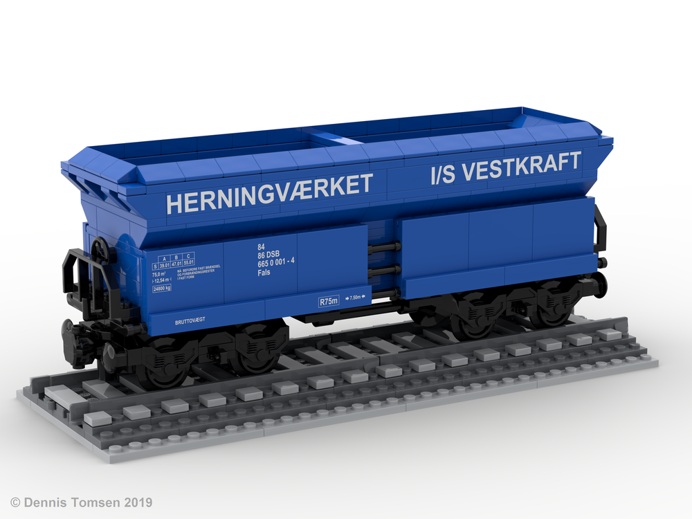 Lego Litra Fals Coal Wagon