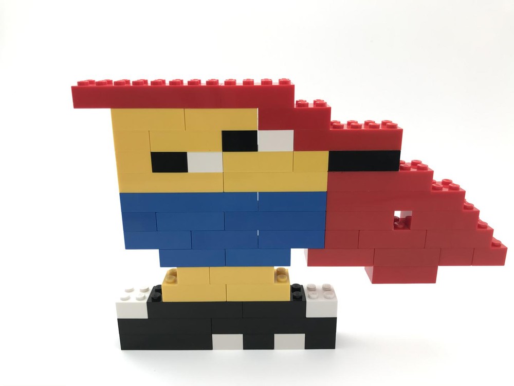 Lego COVID-19 girl