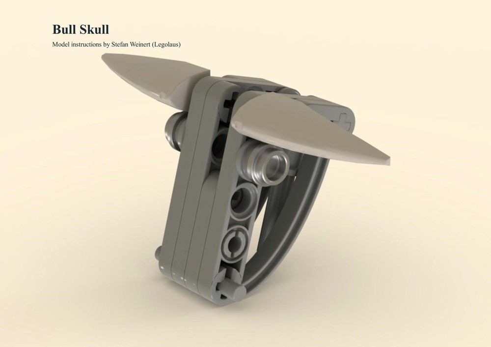 Lego Bull Skull