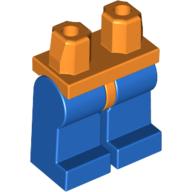 Lego Hips and Blue Legs / Orange