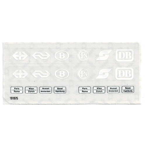Lego Sticker Sheet for Set 7818-1 / [No Color/Any Color]