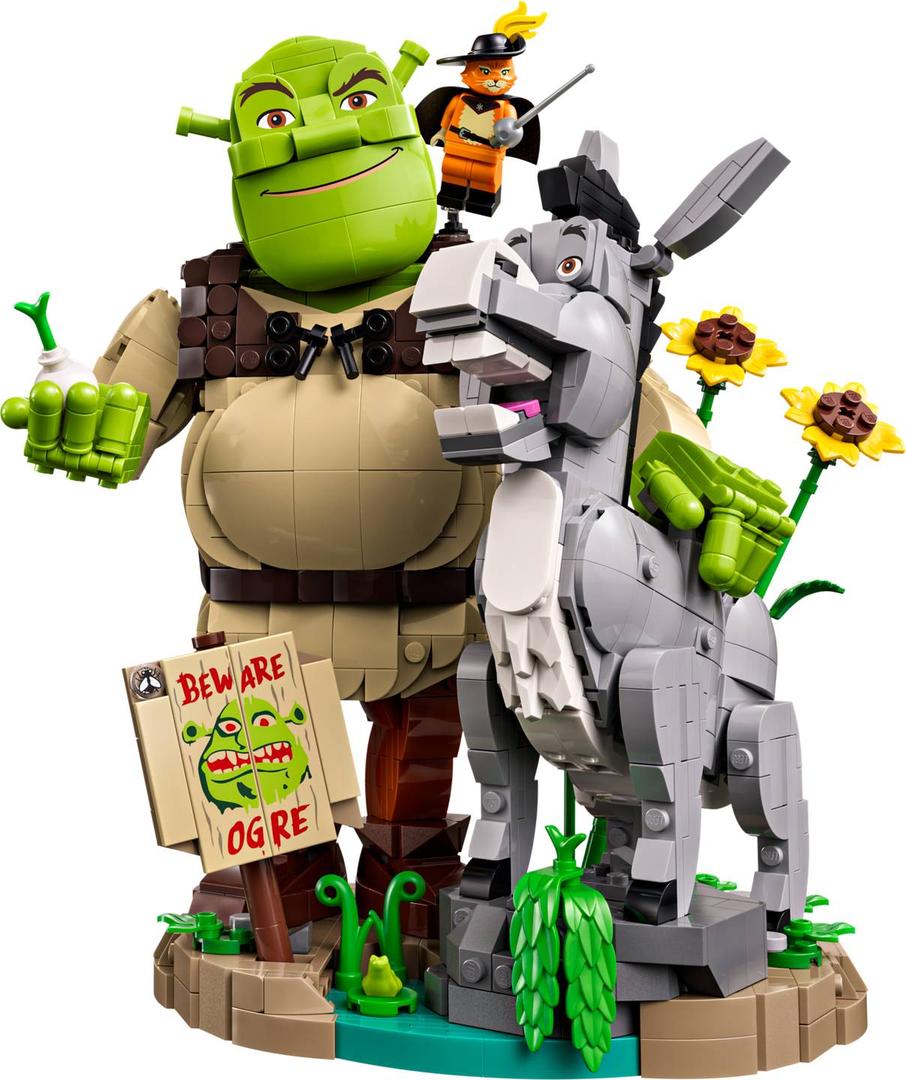 Lego Shrek, Donkey & Puss in Boots