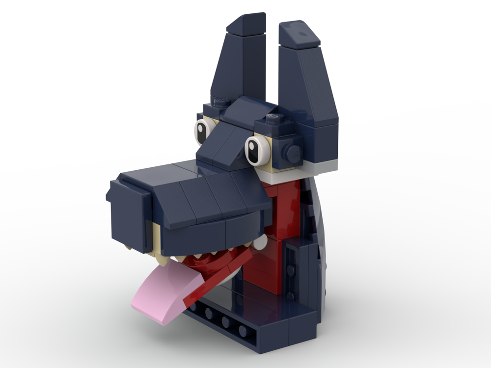 Lego 31088 dog head