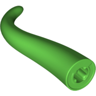Lego Animal Body Part, Dinosaur, 'Rex' Tail / Bright Green