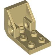Lego Bracket 3 x 2 - 2 x 2 [aka Space Seat] / Tan