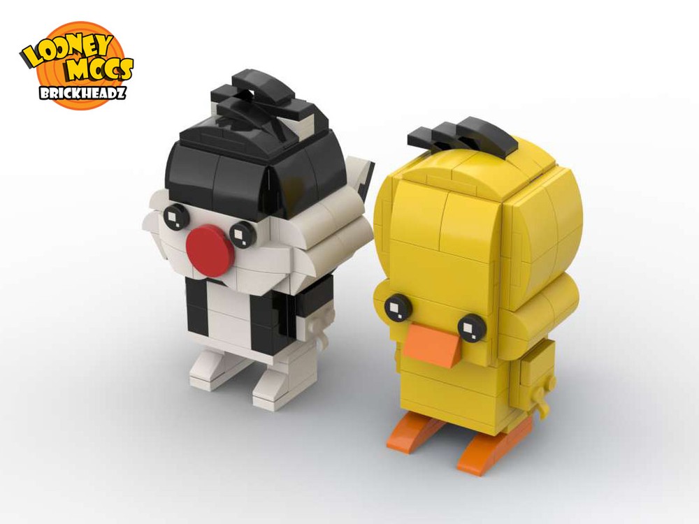 Lego Sylvester and Tweety Bird