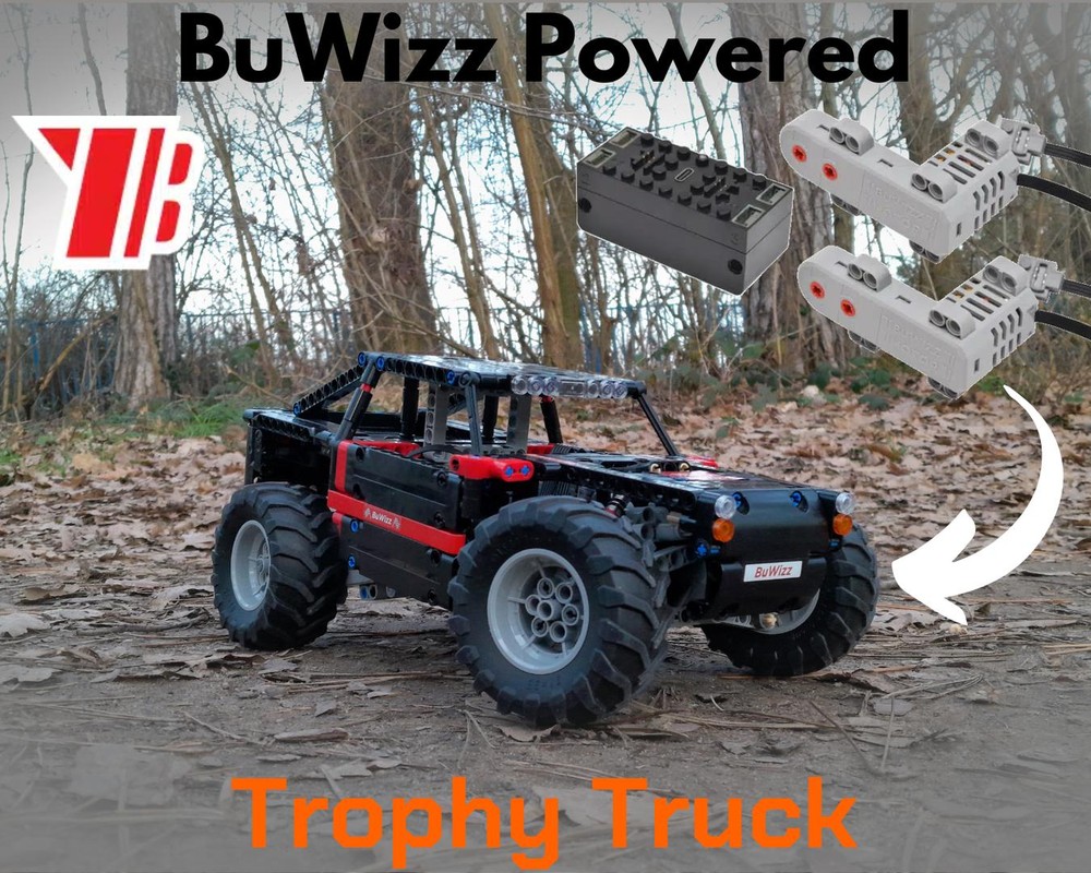Lego BuWizz Powered Trophy Truck