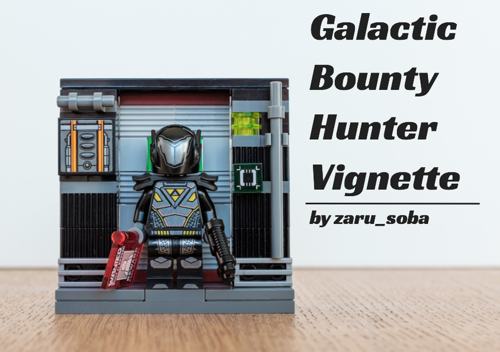 Lego Galactic Bounty Hunter Vignette