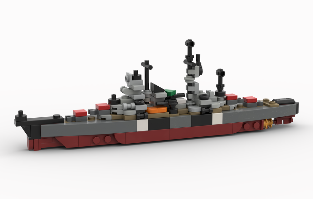Lego micro-cruiser Prinz Eugen