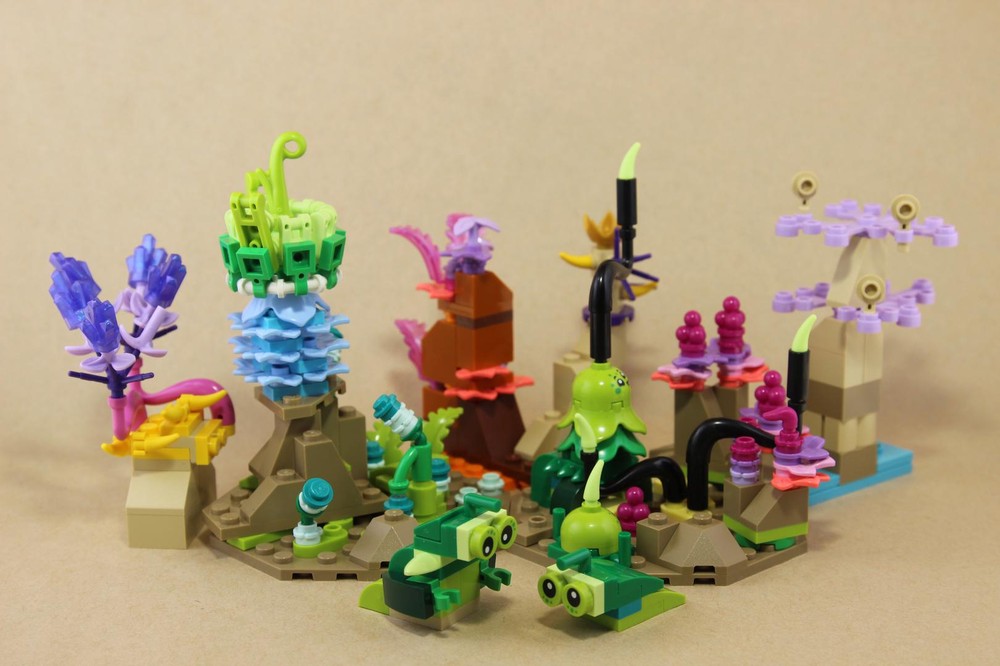 Lego Alien Garden