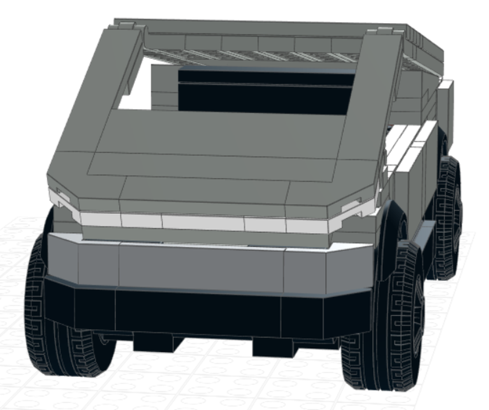 Lego Tesla Cybertruck