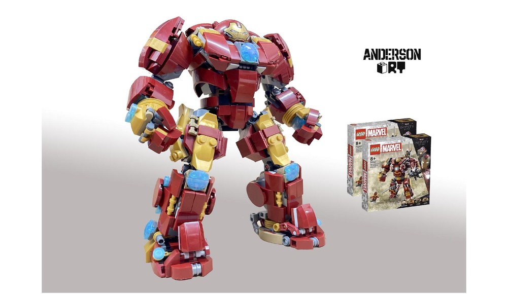 Lego Hulkbuster 76247x2 version 2