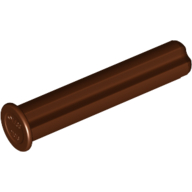 Lego Technic Axle 3 with Stop / Reddish Brown