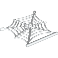 Lego Insect Accessory, Spider Web, Hanging / White