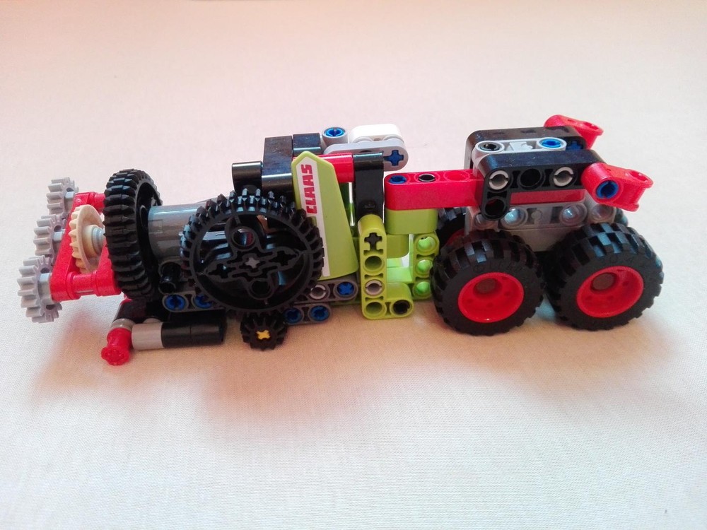Lego 42102 Tunnel Boring Machine [series: "Road"]
